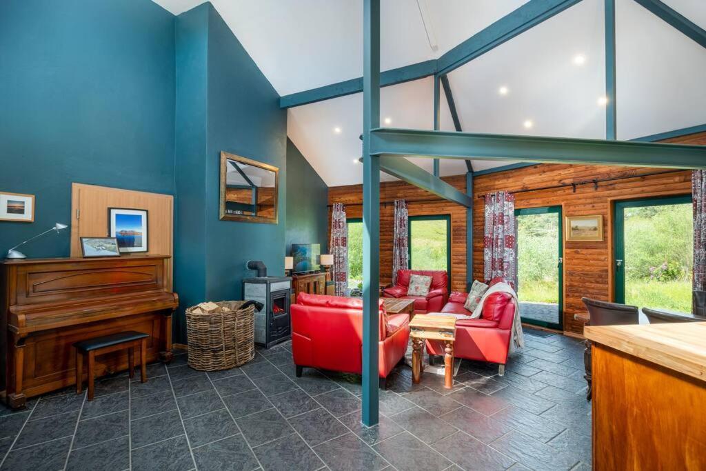 Heather Lodge With Sea And Mountain Views リーノーン エクステリア 写真