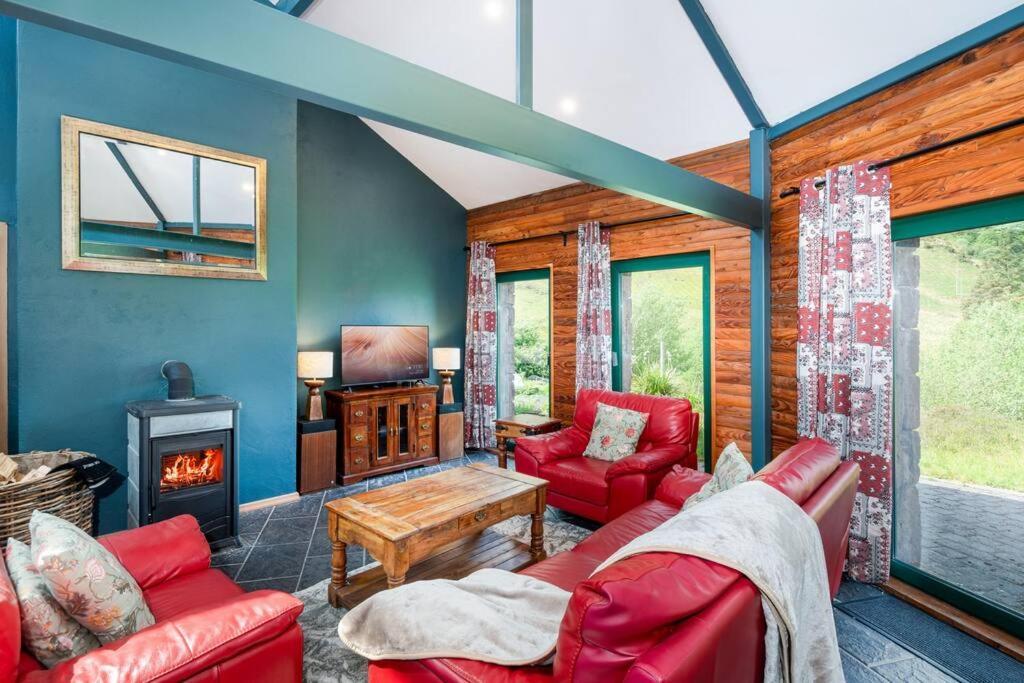 Heather Lodge With Sea And Mountain Views リーノーン エクステリア 写真